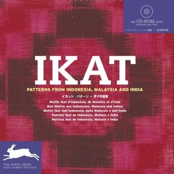 Stock image for Ikat: Patterns from Indonesia, Malaysia and India (Inclui Cd-Rom) for sale by Luckymatrix
