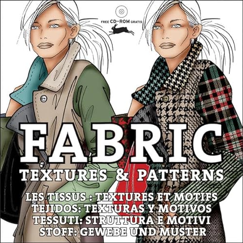 9789057681127: FABRIC TEXTURES Y PATTERNS +CD: Les tissus : textures et motifs (PEPIN PRESS)