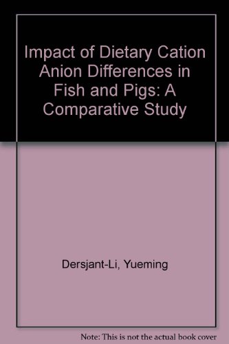 Impact of Dietary Cation Anion Differences in Fish and Pigs: A Comparative Study