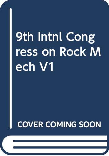 Stock image for 9th Intnl Congress on Rock Mech V1 for sale by dsmbooks