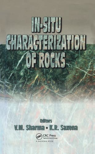 In Situ Characterization Rocks (9789058092373) by Saxena, K.R.; Sharma, V.M.