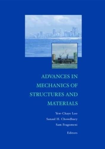 Imagen de archivo de Advances in Mechanics of Structures and Materials a la venta por PBShop.store US