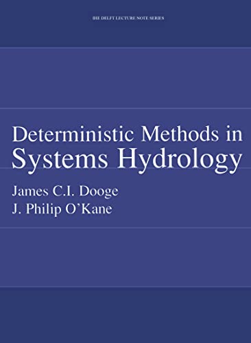 Beispielbild fr Deterministic Methods in Systems Hydrology zum Verkauf von Blackwell's