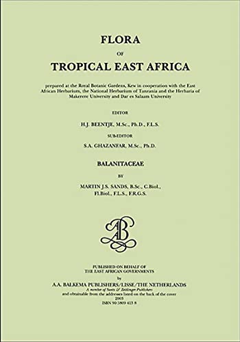 Stock image for Flora of Tropical East Africa - Balanitaceae (2003) for sale by Blackwell's