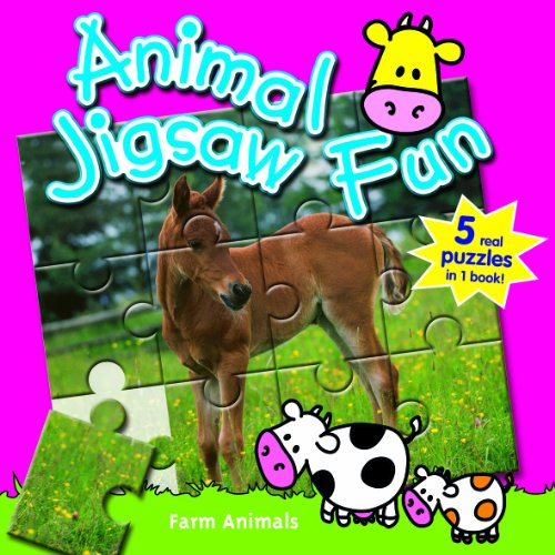 Beispielbild fr ANIMAL JIGSAW FUN FARM ANIMALS (Dieren van de boerderij) zum Verkauf von WorldofBooks