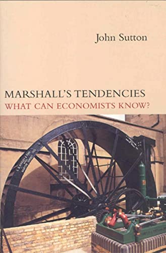 9789058670472: Marshall's Tendencies: What Can Economists Know?