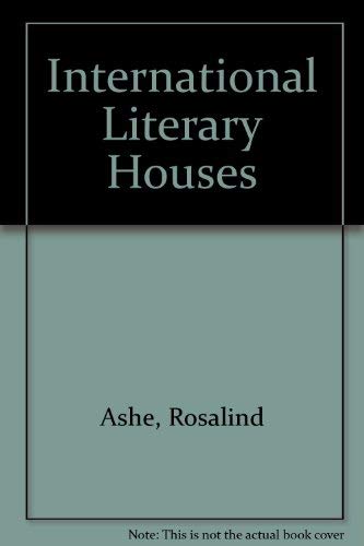 9789058958006: International Literary Houses