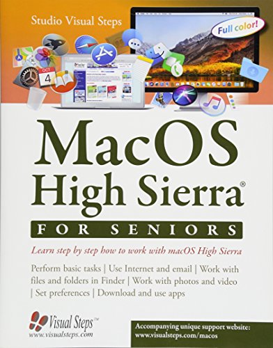 9789059054448: MacOS High Sierra for Seniors: Learn step by step how to work with macOS High Sierra (Computer Books for Seniors series)