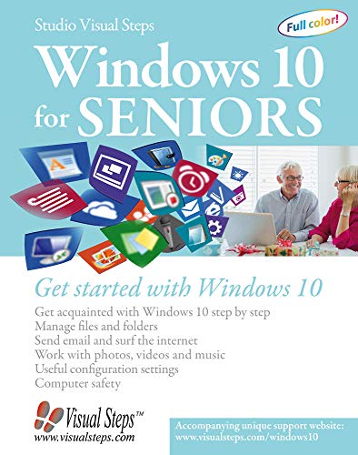 9789059054516: Windows 10 for Seniors: Get Started with Windows 10 (Computer Books for Seniors series)
