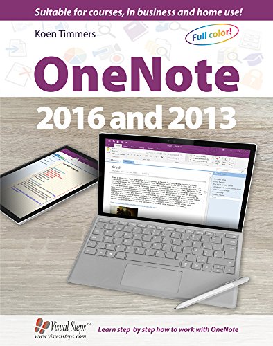 Beispielbild fr OneNote 2016 and 2013 (Studio Visual Steps) zum Verkauf von WorldofBooks