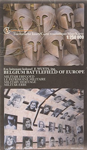 9789059349063: Toeristische kaart Belgium Battlefield of Europe VTTOE.1MIL.PP.2