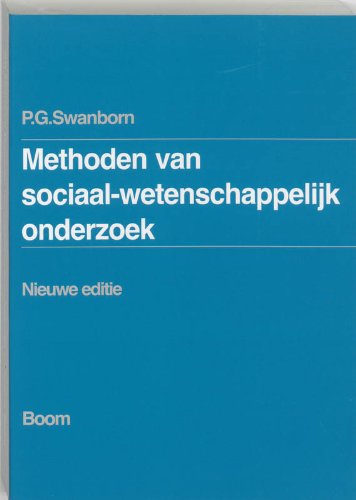 Imagen de archivo de Methoden van sociaal-wetenschappelijk onderzoek a la venta por medimops