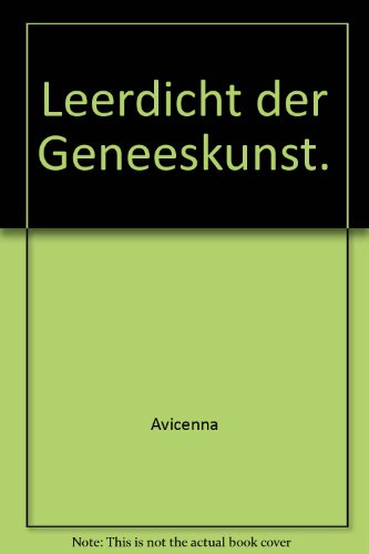 Stock image for Leerdicht der Geneeskunst. for sale by Plurabelle Books Ltd