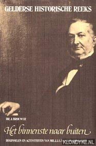 9789060110300: Het binnenste naar buiten: Beginselen en activiteiten van Mr. J.J.L. van der Brugghen (1804-1863)