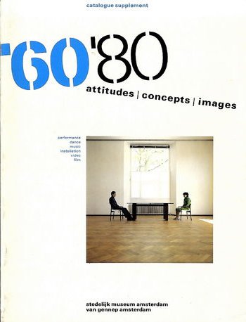 Beispielbild fr Catalogue Supplement'60-'80 attitudes/concepts/images zum Verkauf von Concordia Books