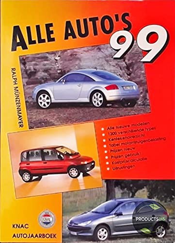 Beispielbild fr ALLE AUTO'S 1999 zum Verkauf von medimops