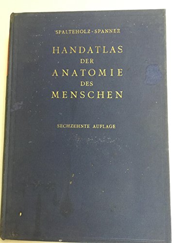 Beispielbild fr Spalteholz handatlas anatomie vol 2 zum Verkauf von medimops