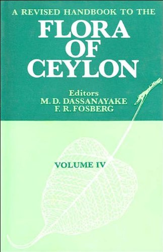 9789061910671: A Revised Handbook of the Flora of Ceylon - Volume 4