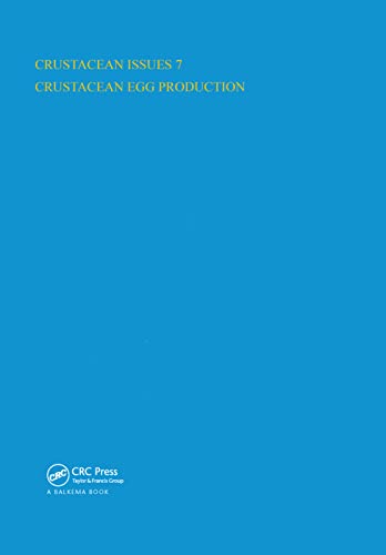 9789061910985: Crustacean Egg Production (Advances in Crustacean Research)