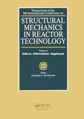 Stock image for Indexes, Abbreviations, Supplement (Transactions of the 9th International Conference on Stuctural Mechanics Technology Volume A) for sale by PsychoBabel & Skoob Books