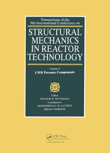 9789061917670: Structural Mechanics in Reactor Technology: Lwr Pressure Components