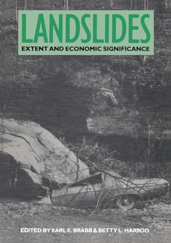 9789061918769: Landslides Extent and Economic Significance