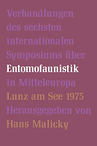9789061935599: Verhandlungen des Sechsten Internationalen Symposiums ber Entomofaunistik in Mitteleuropa