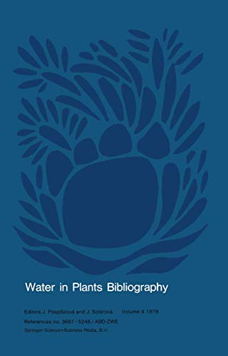 Stock image for Water in Plants Bibliography for sale by BOOK'EM, LLC