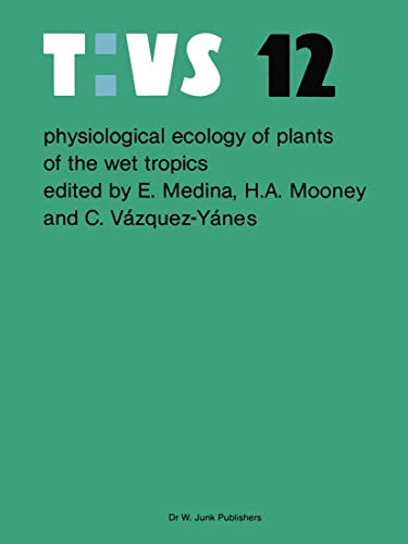 9789061939528: Physiological Ecology of Plants of the Wet Tropics: Proceedings of an International Symposium Held in Oxatepec and Los Tuxtlas, Mexico, June 29, Jul