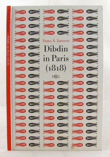 9789061940500: Dibdin in Paris (1818)