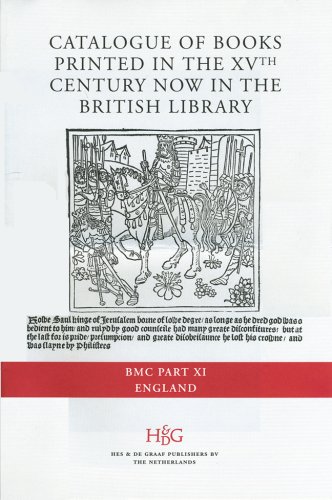9789061943792: Catalogue of Books Printed in the Xvth Century Now in the British Library (Bmc). Part XI: England