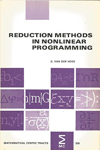 Stock image for Reduction Methods In Nonlinear Programming for sale by Plum Books