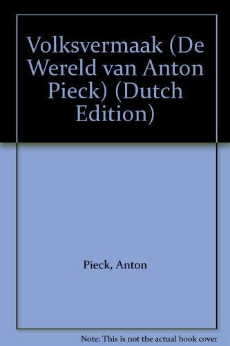 Beispielbild fr De Wereld van Anton Pieck. Volksvermaak. zum Verkauf von Antiquariat Herrmann