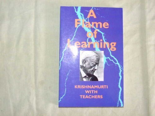 Imagen de archivo de A Flame of Learning a la venta por Zoom Books Company