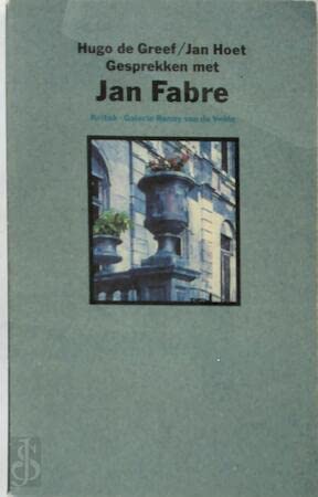 Stock image for GESPREKKEN MET JAN FABRE for sale by Llibreria Sant Jordi Collector
