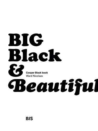 BIG Black and Beautiful --- Cooper Black Book