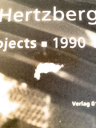 Beispielbild fr Herman Hertzberger, Projekte / Projects 1990-1995 (German and English Edition) zum Verkauf von Books From California