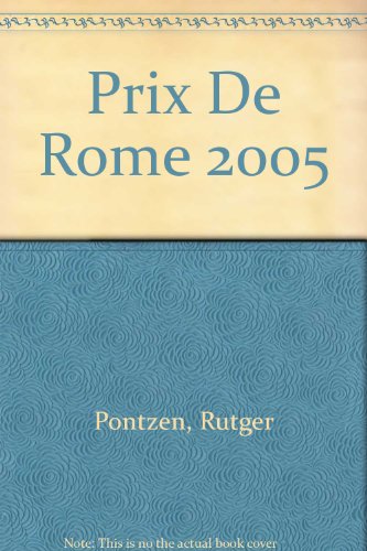 Stock image for Prix de Rome.NL 2005 (jury selected art exhibition catalog) for sale by harvardyard