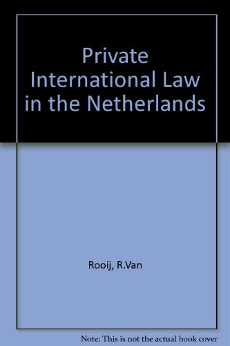 Imagen de archivo de Private International Law in the Netherlands. a la venta por Kloof Booksellers & Scientia Verlag