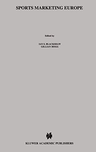 Sports Marketing Europe:The Legal and Tax Aspects - Blackshaw, Ian