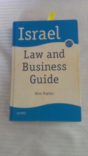 Stock image for Israel : Law and Business Guide for sale by STUDIO-LIVRES