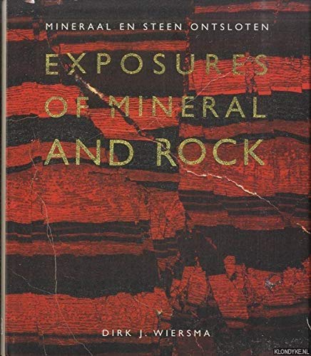 Mineraal en steen ontsloten. Exposures of mineral and rock.