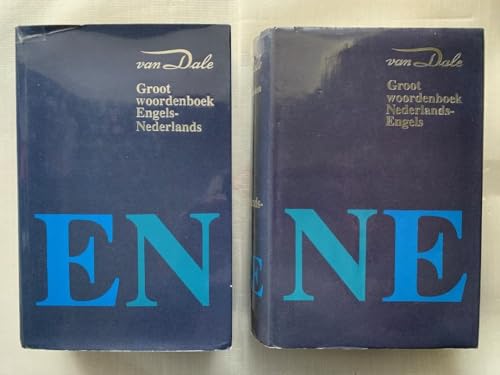 Imagen de archivo de van Dale Groot woordenboek: Engels-Nederlands & Nederlands-Engels (2 volumes, E-N/N-E) a la venta por Reiner Books