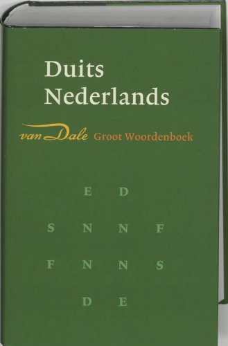 Van Dale groot woordenboek Nederlands-Duits / druk 1