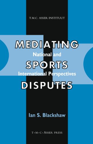 Beispielbild fr Mediating Sports Disputes:National and International Perspectives zum Verkauf von Goldstone Books