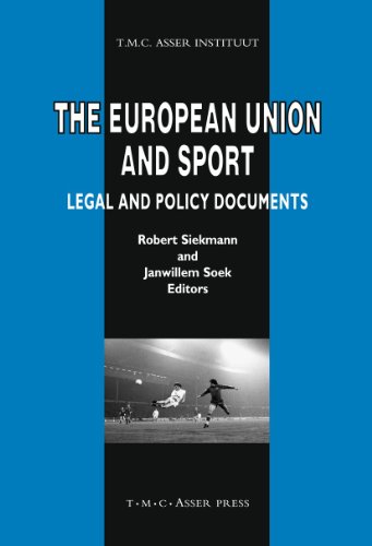 Beispielbild fr The European Union And Sport: Legal And Policy Documents zum Verkauf von medimops