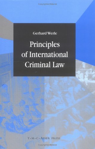 Stock image for Principles of international criminal law. for sale by Kloof Booksellers & Scientia Verlag
