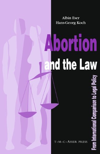 Stock image for Abortion and the Law: From International Comparison to Legal Policy for sale by Textbooks from Sam