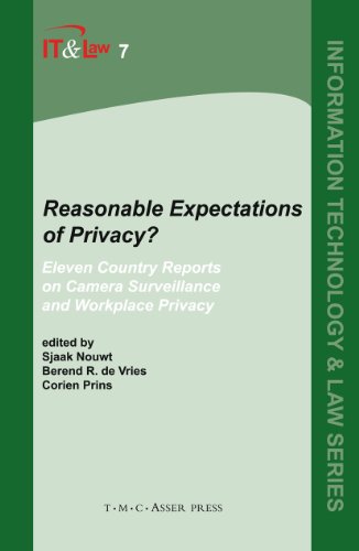 Beispielbild fr Reasonable Expectations of Privacy?: Eleven Country Reports on Camera Surveillance and Workplace Privacy zum Verkauf von Anybook.com