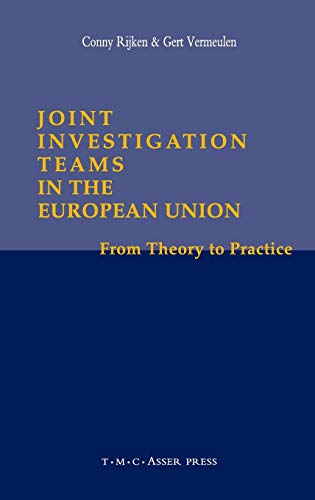 Imagen de archivo de Joint Investigation Teams in the European Union a la venta por Books Puddle
